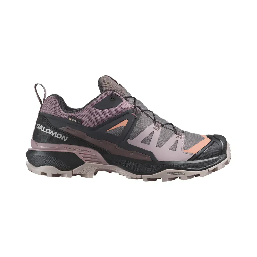 Salomon Women's X Ultra 360 Gore-Tex® Hiking Shoes- Nine Iron/ Excalibur/ Shadow Grey