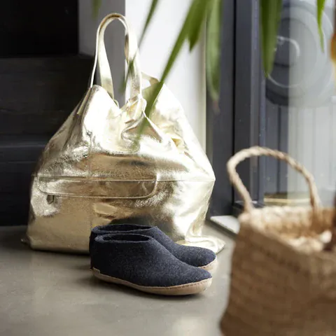 Glerups Shoe Slippers - Charcoal - Image 6