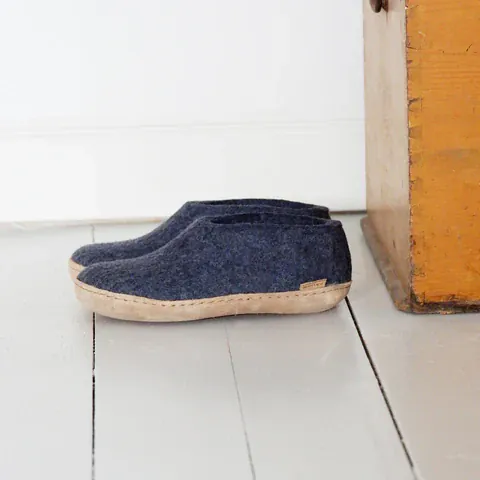 Glerups Shoe Slippers- Denim - Image 6