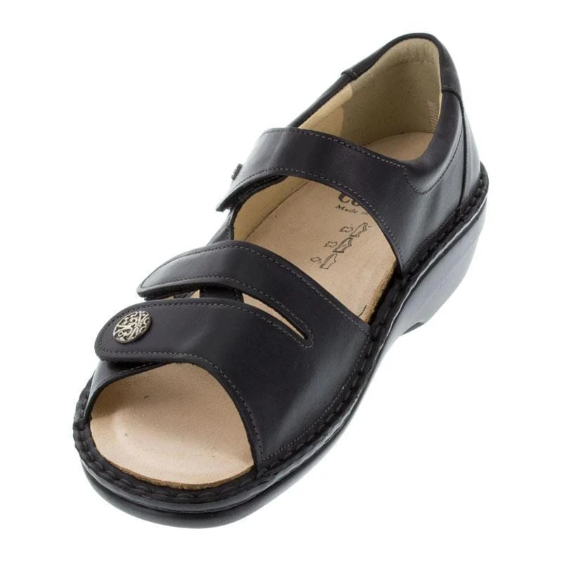Finn Comfort Women's Sintra-S Sandals- Nappaseda Schwarz - Image 3