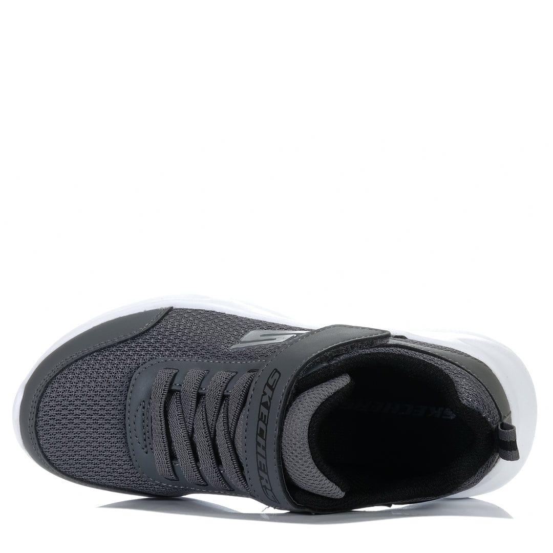 Skechers Kid's Dynamatic Sneakers- Charcoal - Image 3