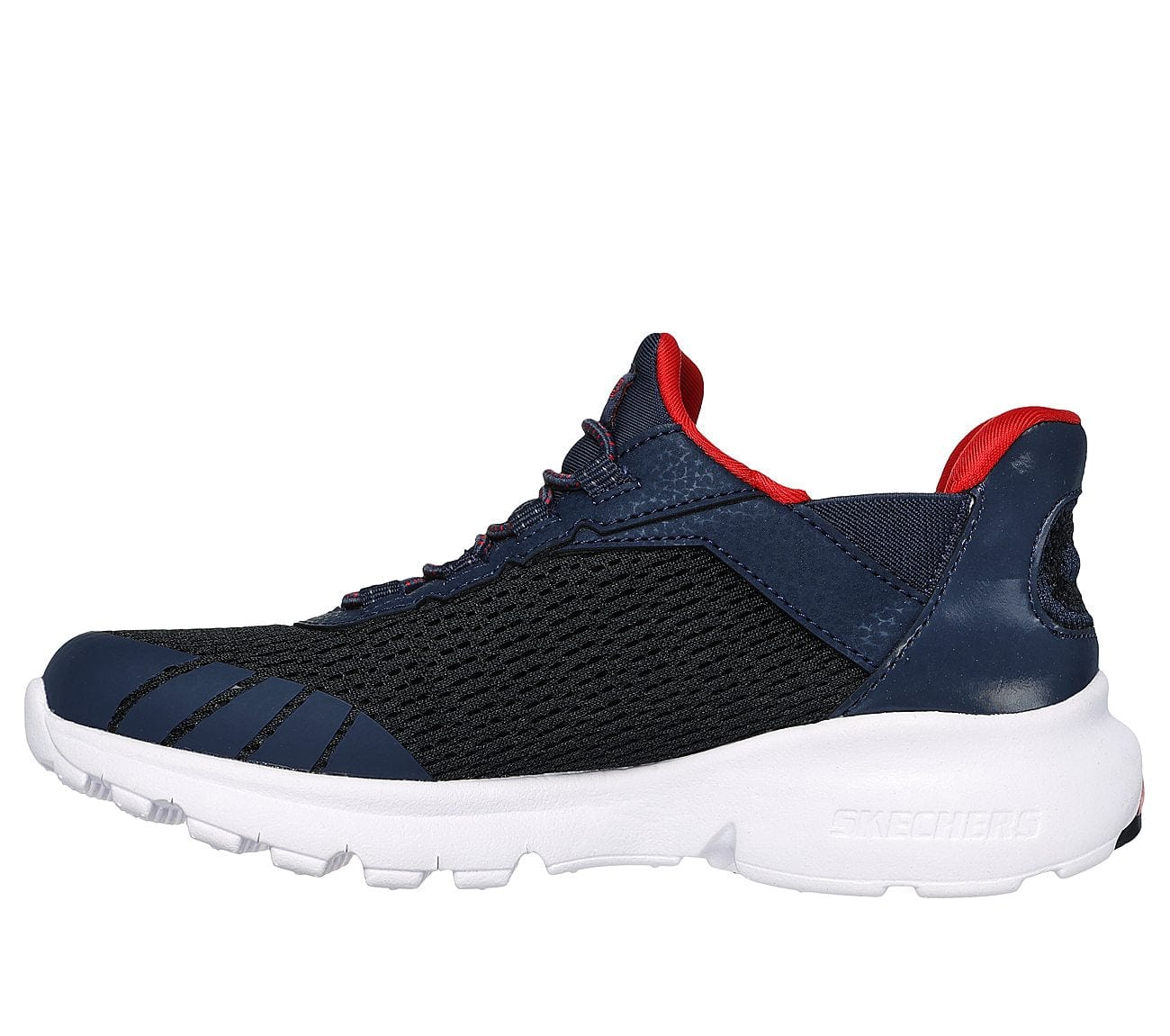 Skechers Kid's Razor Air Hyper Brisk Sneakers- Black/ Navy - Image 3