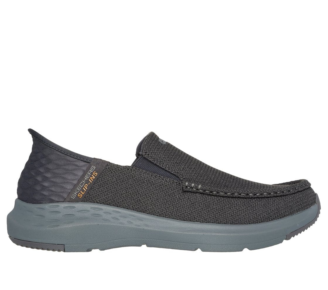 Skechers Men's Parson Ralven Slip Ons- Grey