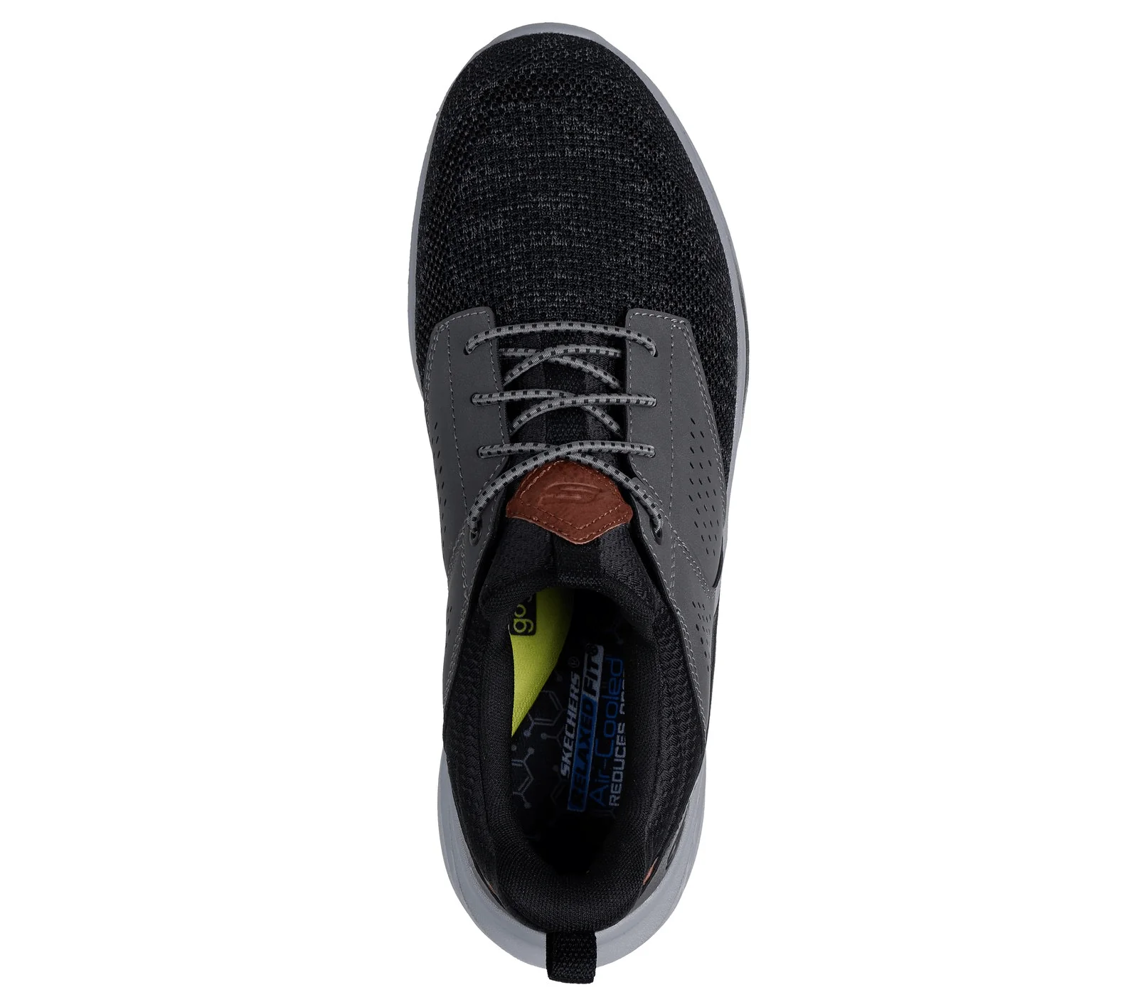 Skechers Men's Slade Breyer Sneakers- Black/ Grey - Image 2