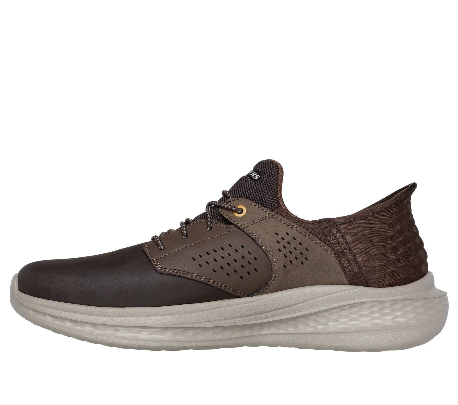 Skechers Men's Slade Macklin Sneakers- Chocolate - Image 3