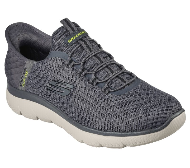 Skechers Men's Summit High Sneakers- Charcoal - Image 5