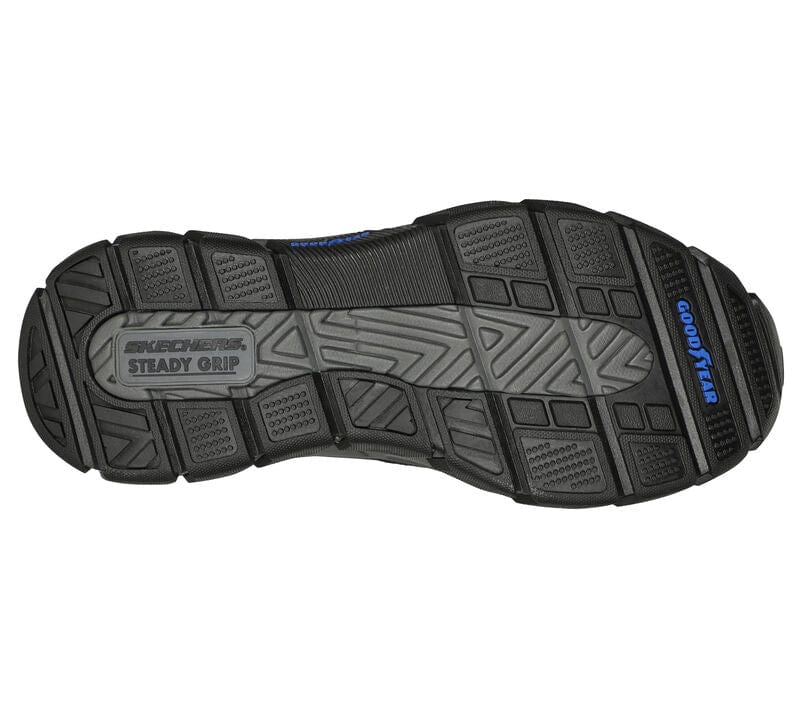 Skechers Men's Respected Elgin Slip Ons- Black - Image 5