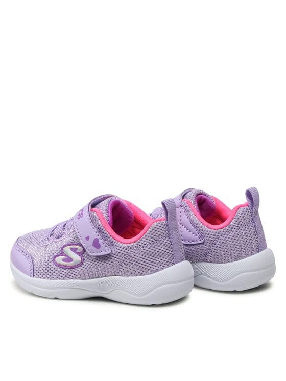 Skechers Kid's Skech-Stepz 2.0 Sneakers- Lavender/ Pink - Image 4