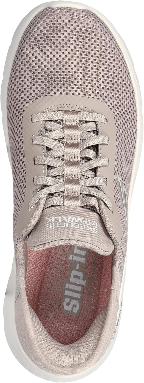 Skechers Women's Go Walk Flex Sneakers- Taupe - Image 5