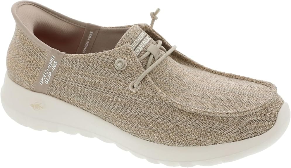 Skechers Women's Go Walk Joy Idalis Sneakers- Taupe