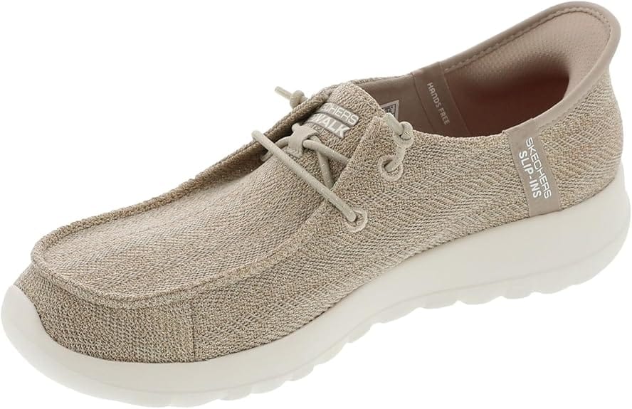 Skechers Women's Go Walk Joy Idalis Sneakers- Taupe - Image 3