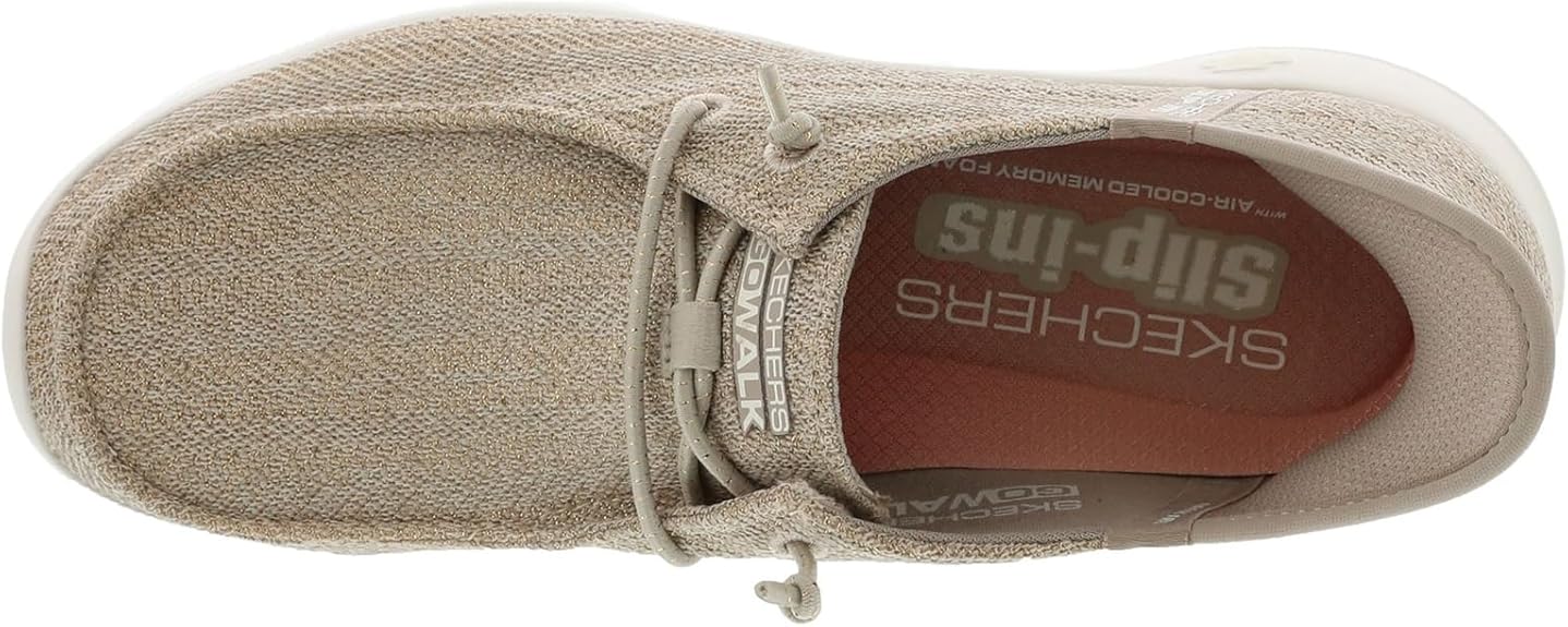 Skechers Women's Go Walk Joy Idalis Sneakers- Taupe - Image 6