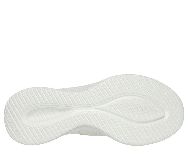 Skechers Women's Ultra Flex 3.0 Brilliant Slip Ons- Natural - Image 3