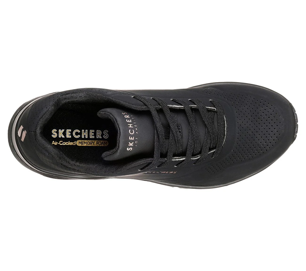 Skechers Women's Uno Sneakers- Black - Image 4
