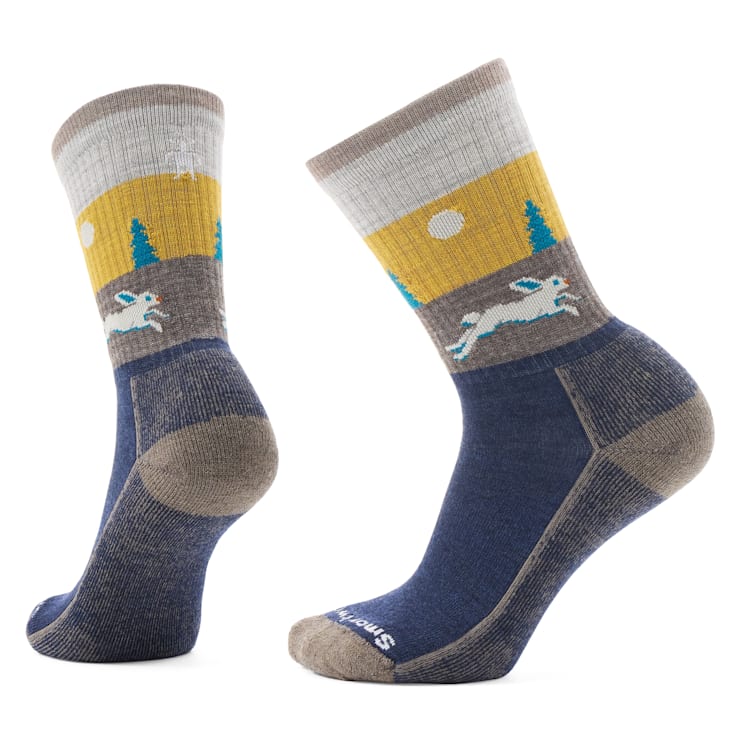 Smartwool Men's Everyday Hare Chase Crew Socks- Navy