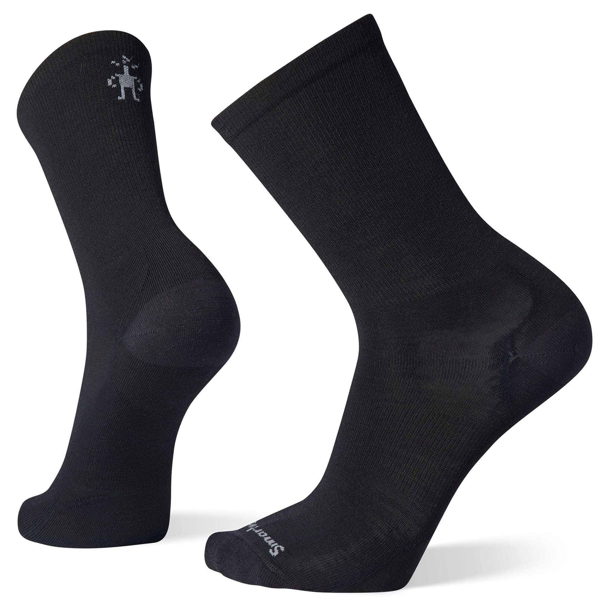 Smartwool Unisex Crew Height Everyday Socks- Black