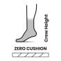 Smartwool Unisex Crew Height Everyday Socks- Black - Image 2