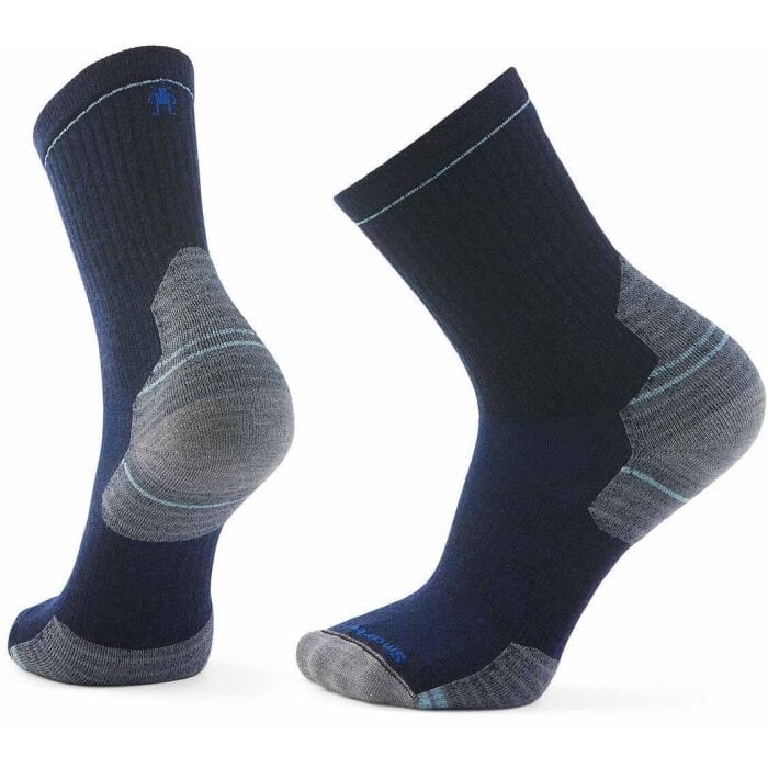 Smartwool Unisex Hike Targeted Cushion Mid Crew Socks- Deep Navy