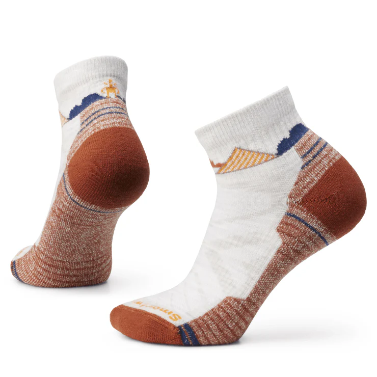 Smartwool Women's Hike Margarita Light Cushion Ankle Socks- Orange