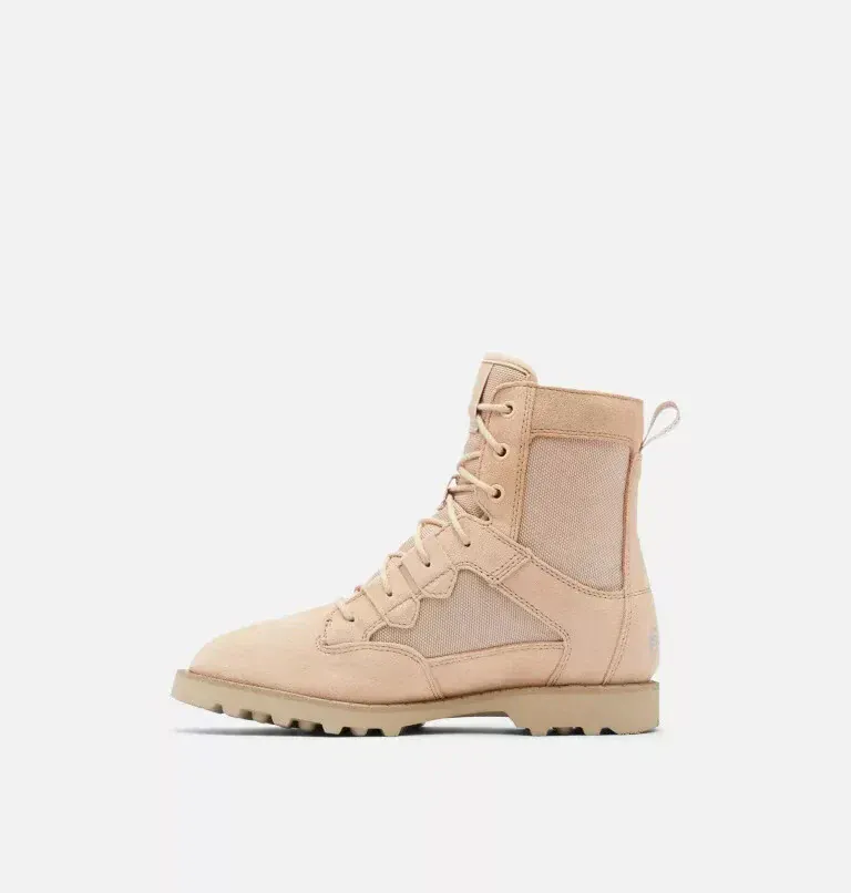 Sorel Women's Caribou On the Move Waterproof Lace Boots- Natural Tan - Image 4