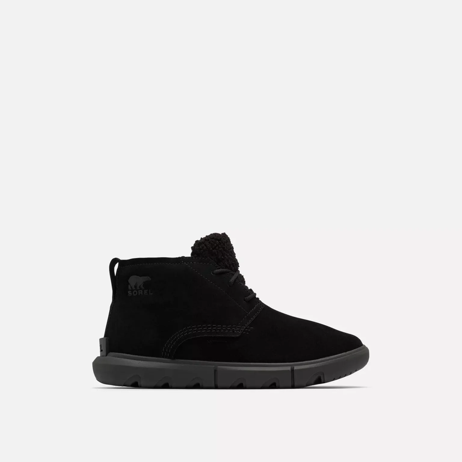 Sorel Women's Explorer II Drift Boots- Black/ Sea Salt