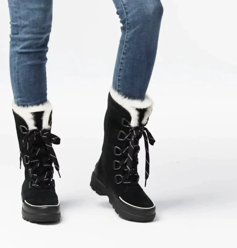 Sorel Women's Tivoli IV Tall Waterproof Boots- Black - Image 2
