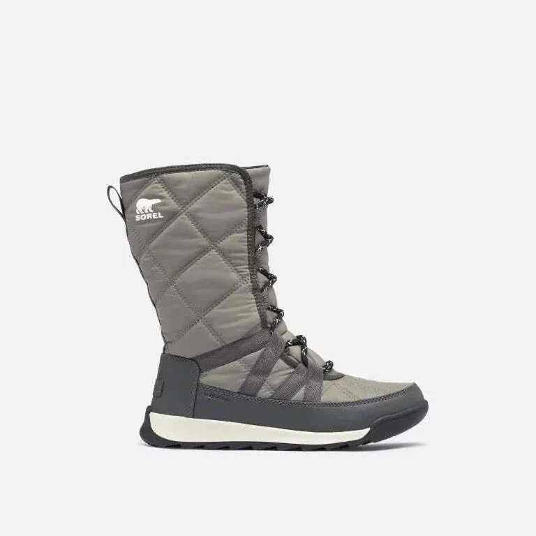 Sorel Women's Whitney II Tall Lace Waterproof Boots- Quarry