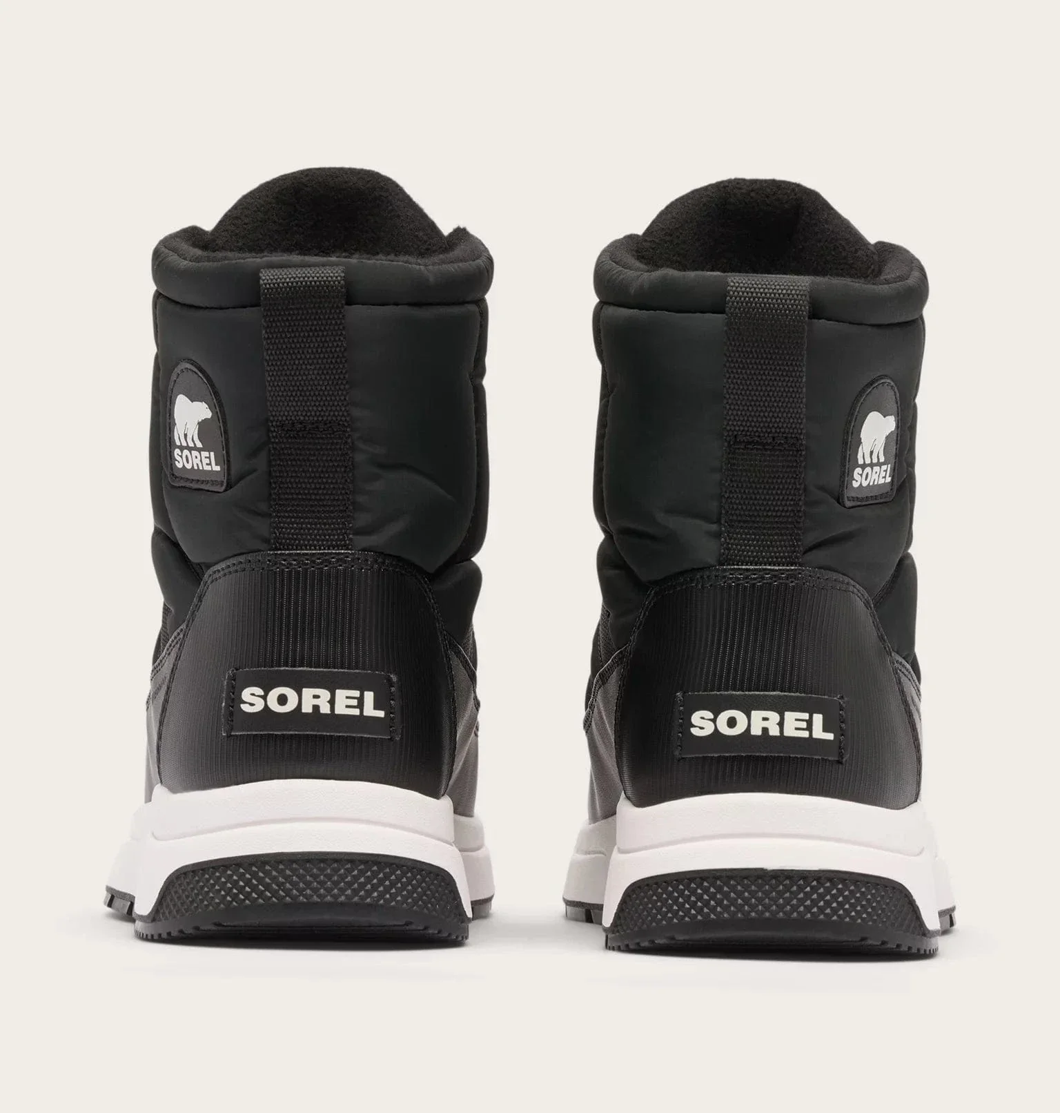 Sorel Women's Whitney III Mid Waterproof Boots- Black/ Sea Salt - Image 5