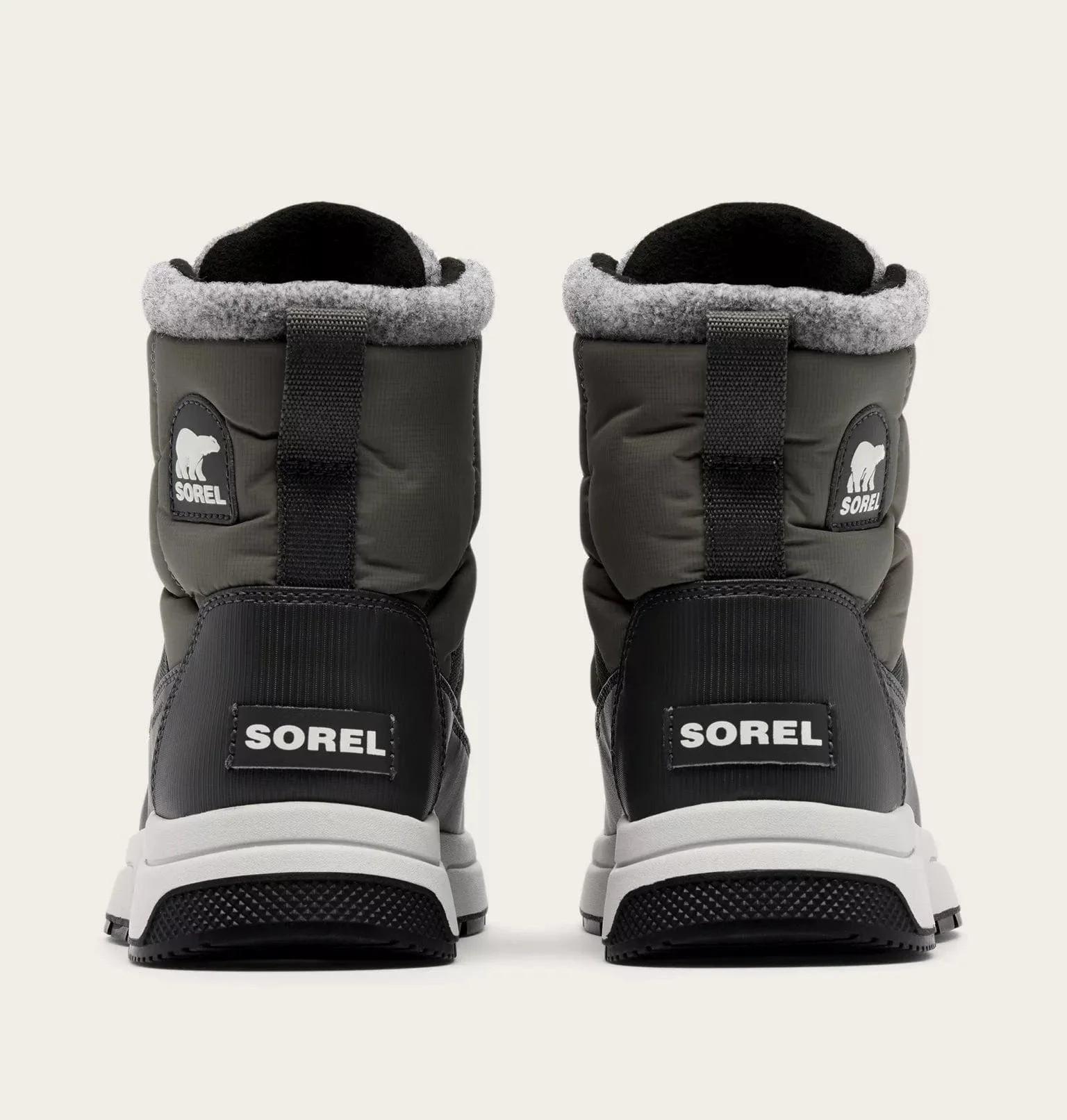 Sorel Women's Whitney III Mid Waterproof Boots- Quarry/ Grill - Image 5