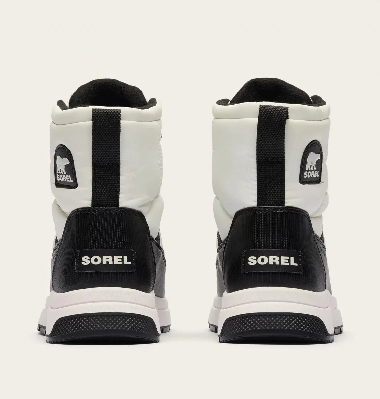 Sorel Women's Whitney III Mid Waterproof Boots- Sea Salt/ Black - Image 5