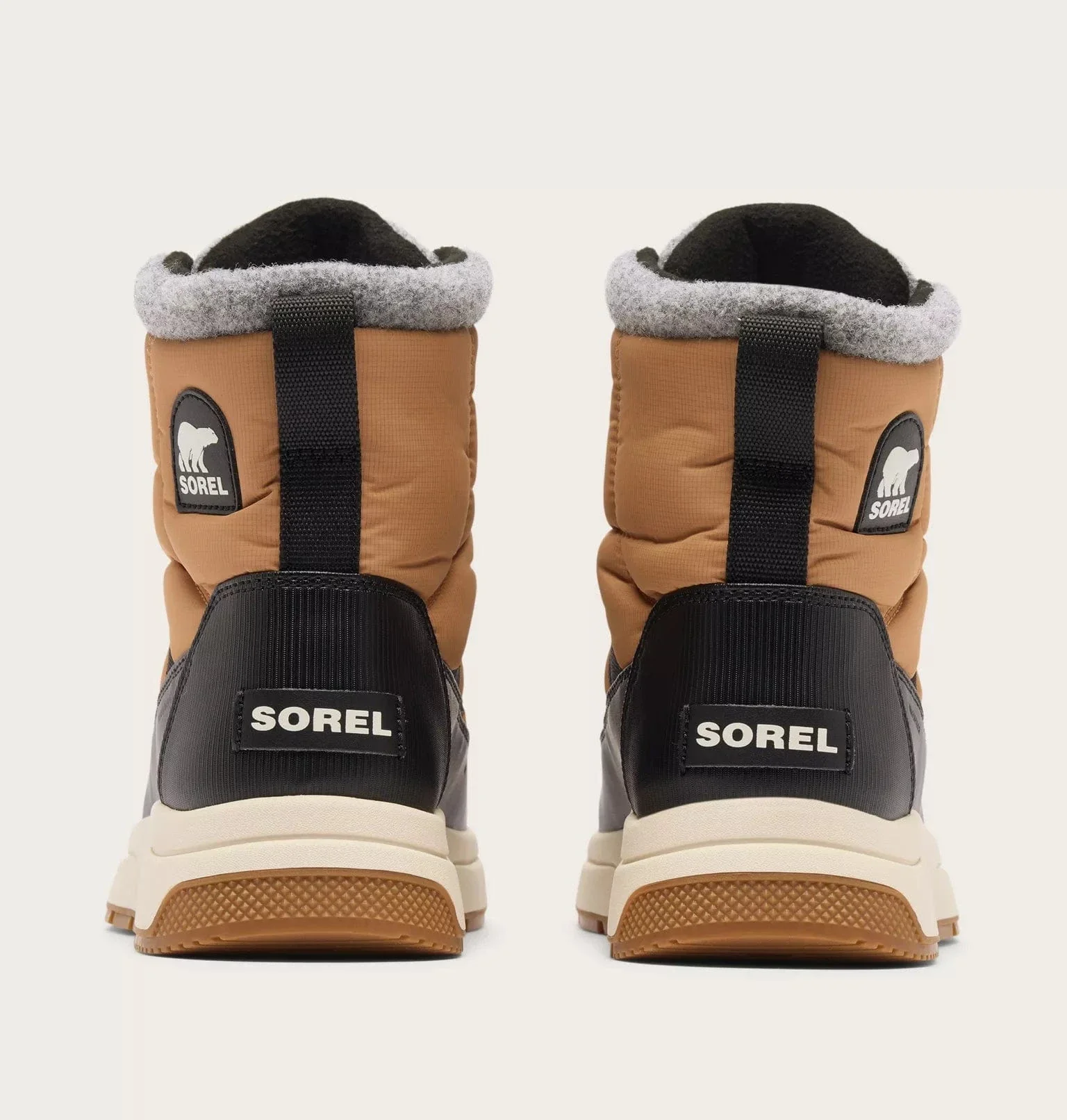 Sorel Women's Whitney III Mid Waterproof Boots- Tawny Buff/ Black - Image 5