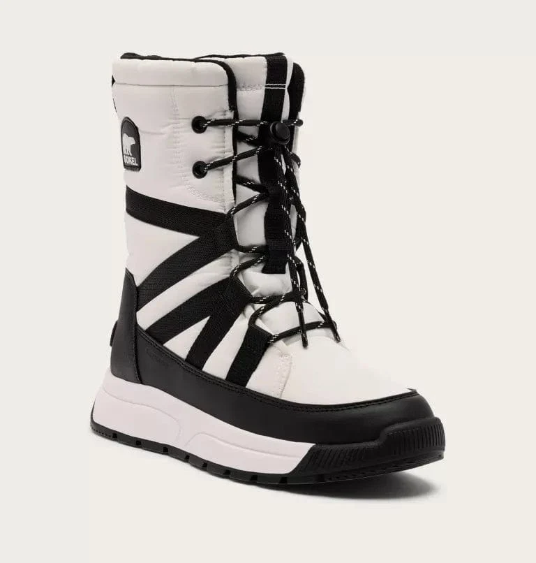 Sorel Women's Whitney III Tall Waterproof Boots- Sea Salt/ Black - Image 2