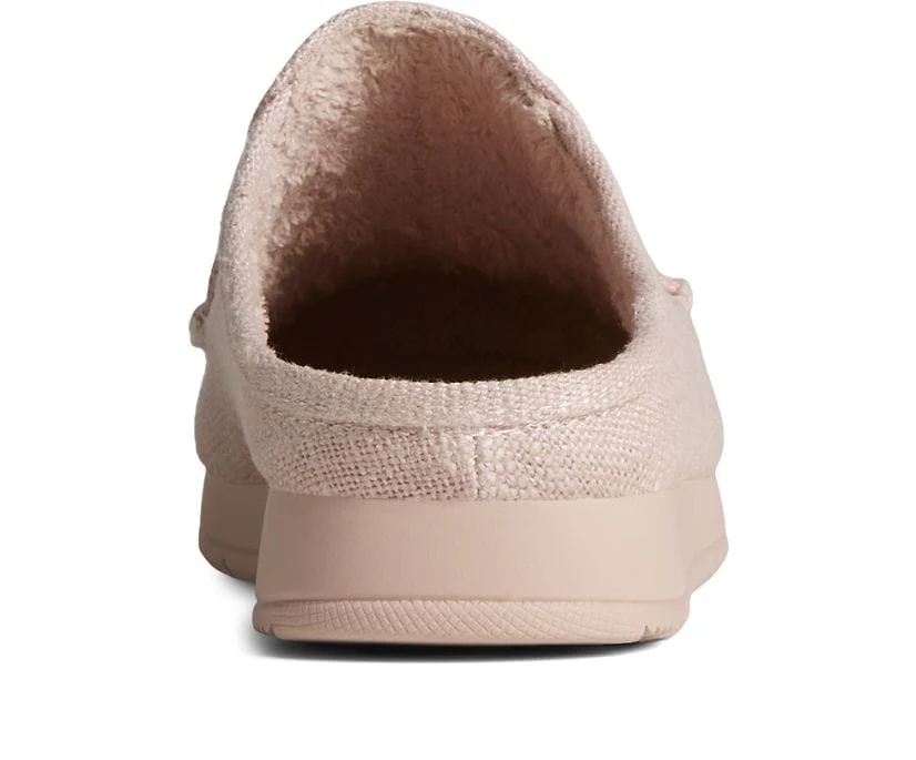 Sperry Women's Moc-Sider Hemp Slippers- Rose - Image 3