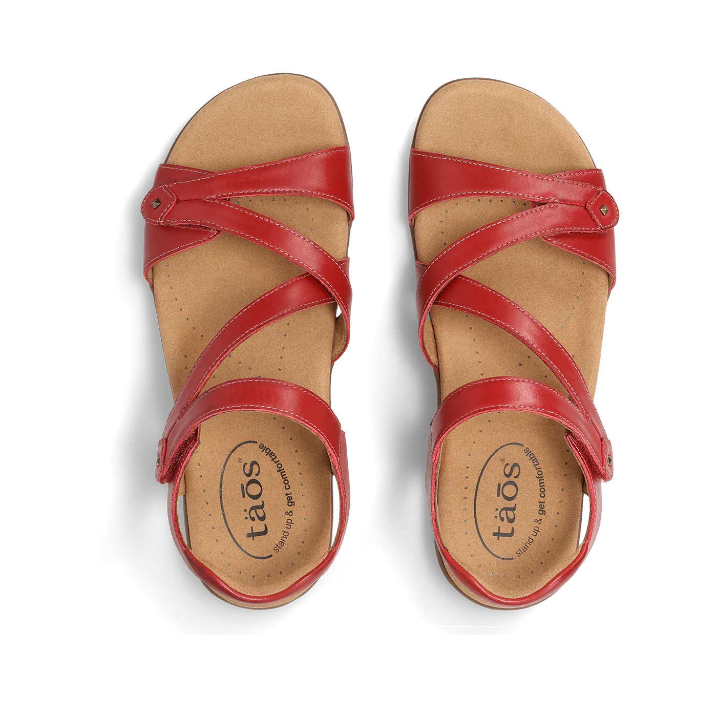 Taos Women's Big Time Sandals- Red - Image 5
