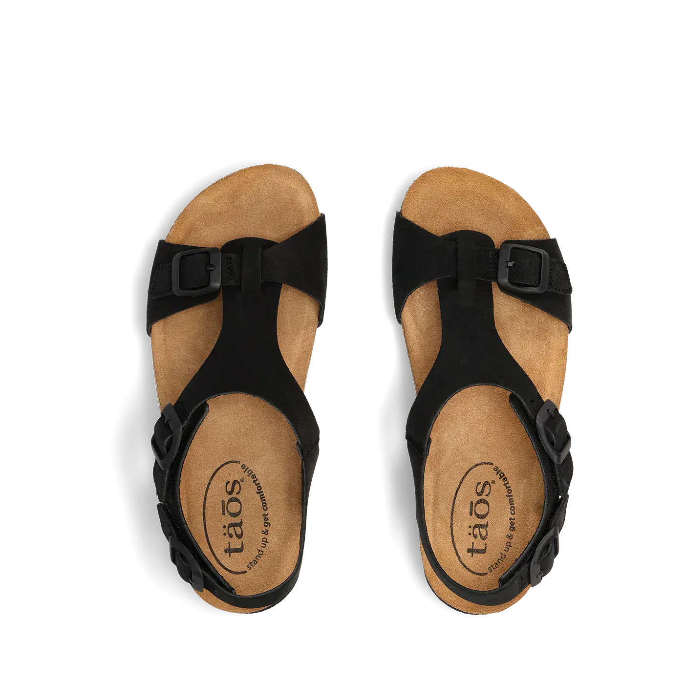 Taos Women's MVP Sandals- Black Suede - Image 5