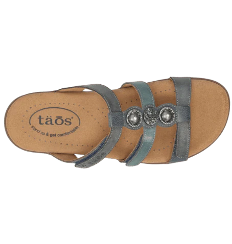 Taos Women's Prize 4 Sandals- Blue Multi - Image 3