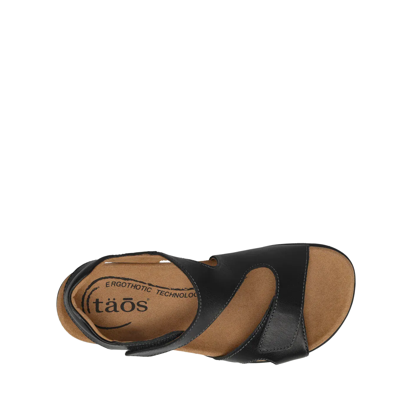 Taos Womens Serene Sandals- Black - Image 4