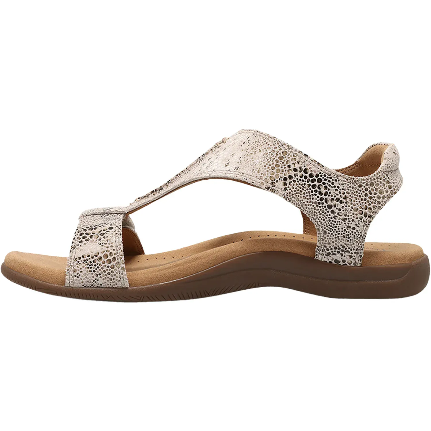 Taos Women's The Show Sandals- Brown Snake - Image 2