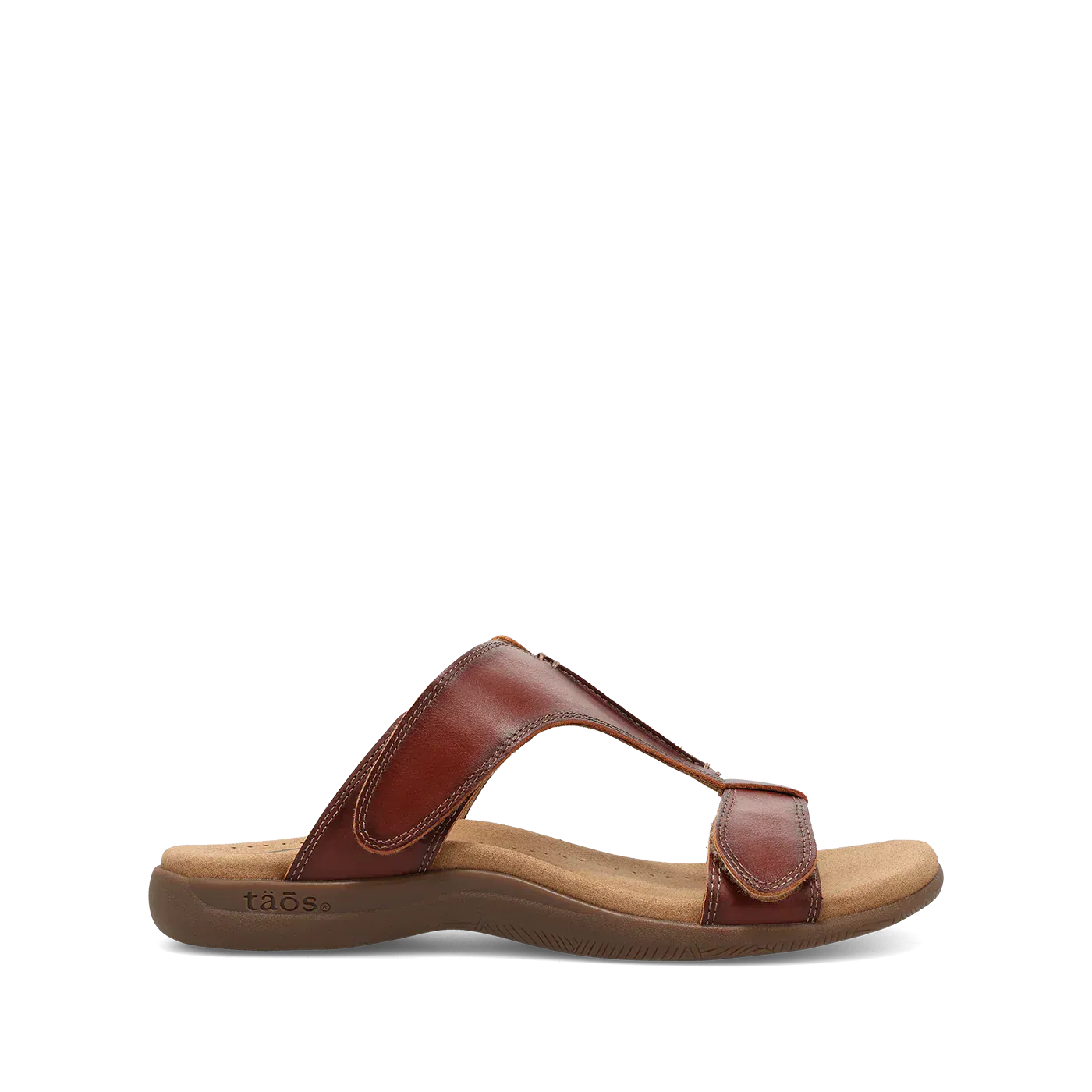Taos Women's The Show Slide Sandals- Cognac