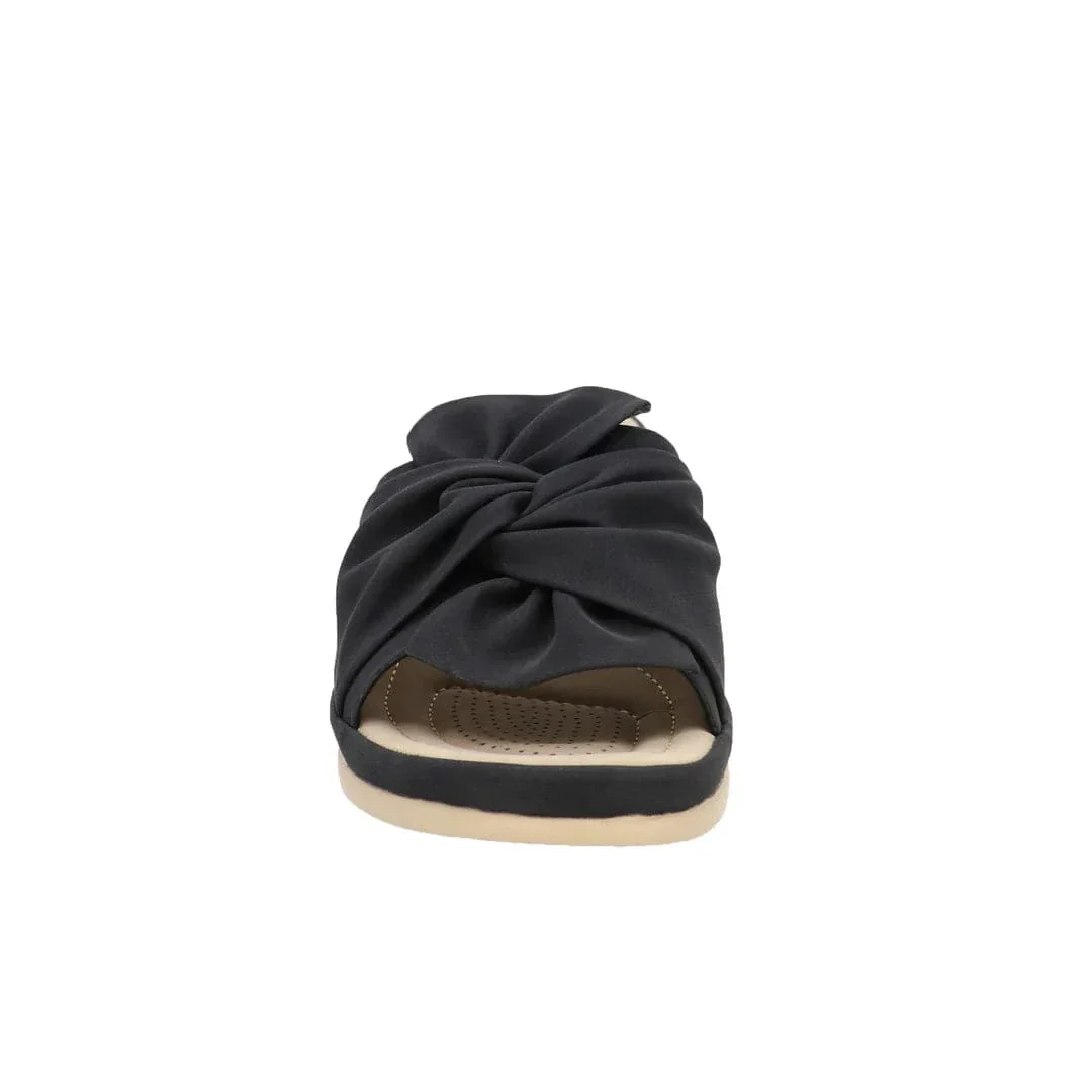 Taxi Women’s Janice 05 Wedge Sandals- Black - Image 2