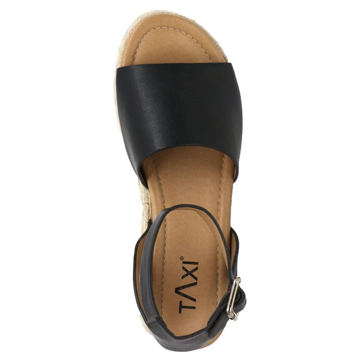 Taxi Women's Adrianna Espadrilles- Black - Image 4