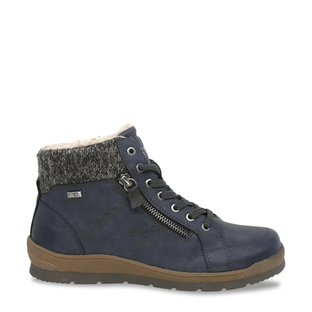 Taxi Women's Arianna-01T Boots- Navy