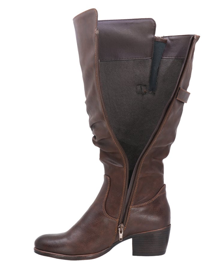 Taxi Women's Boston Waterproof Tall Boots- Brown - Image 3