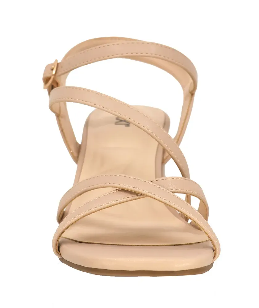Taxi Women's Liv 01 Strappy Heels- Beige - Image 3