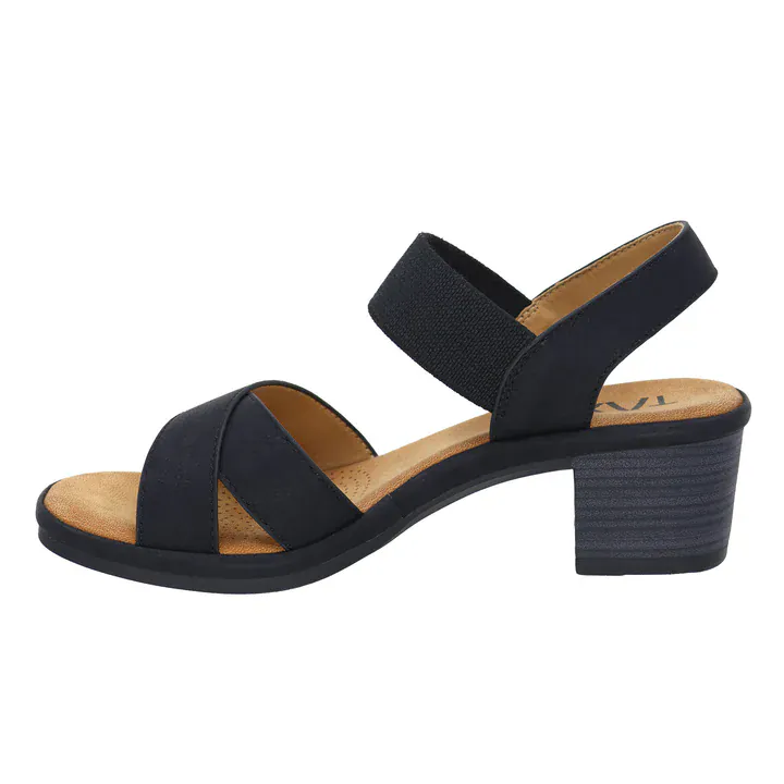 Taxi Women's Monica 01 Heeled Sandals- Black - Image 2