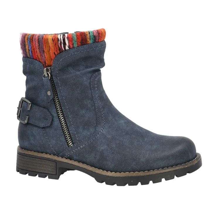 Taxi Women's Serena-01T Booties- Navy