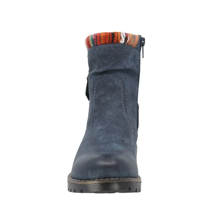Taxi Women's Serena-01T Booties- Navy - Image 2
