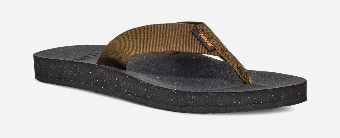 Teva Men's Reflip Sandals- Olive - Image 3