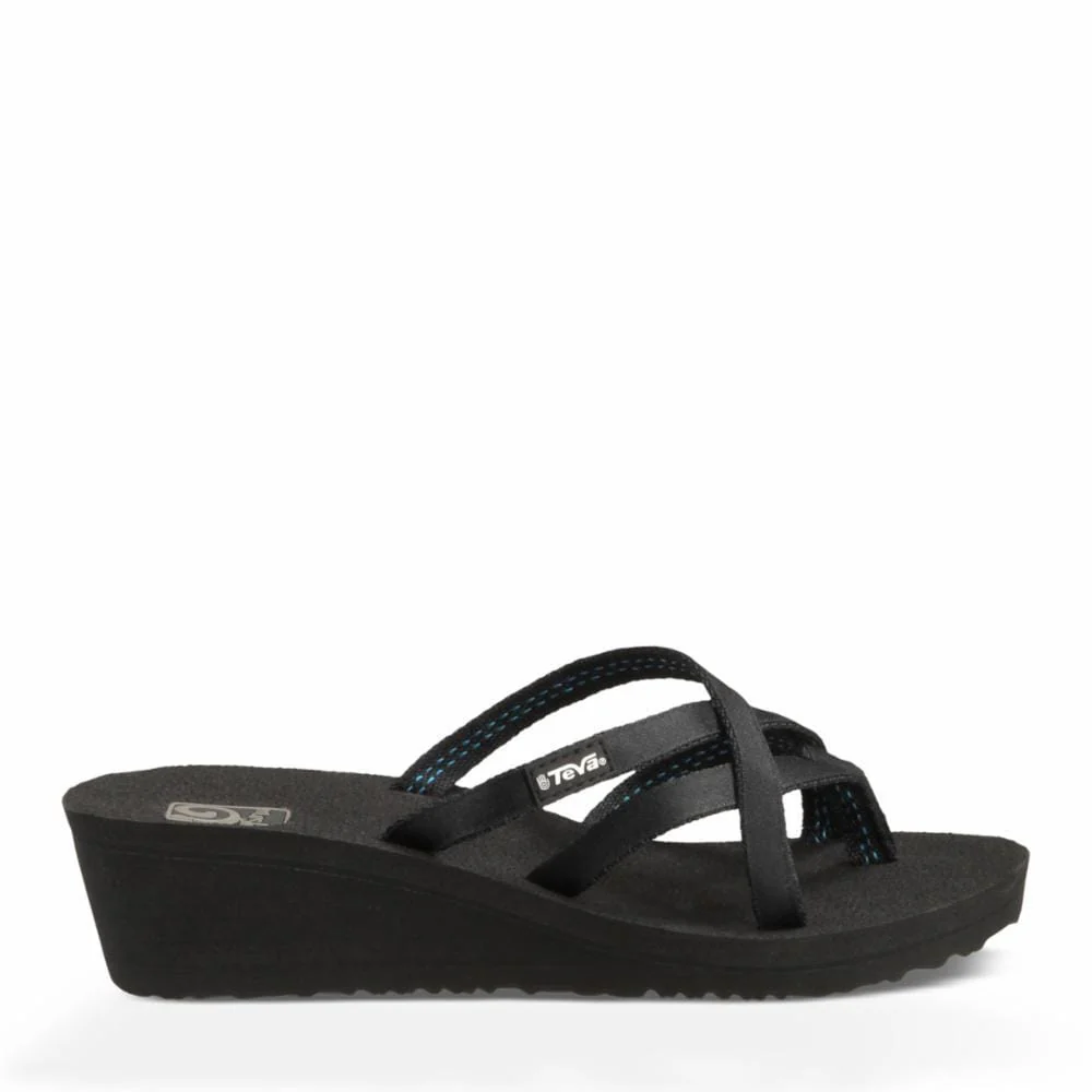 Teva Women's Mandalyn Ola 2 Wedge Sandals- Black