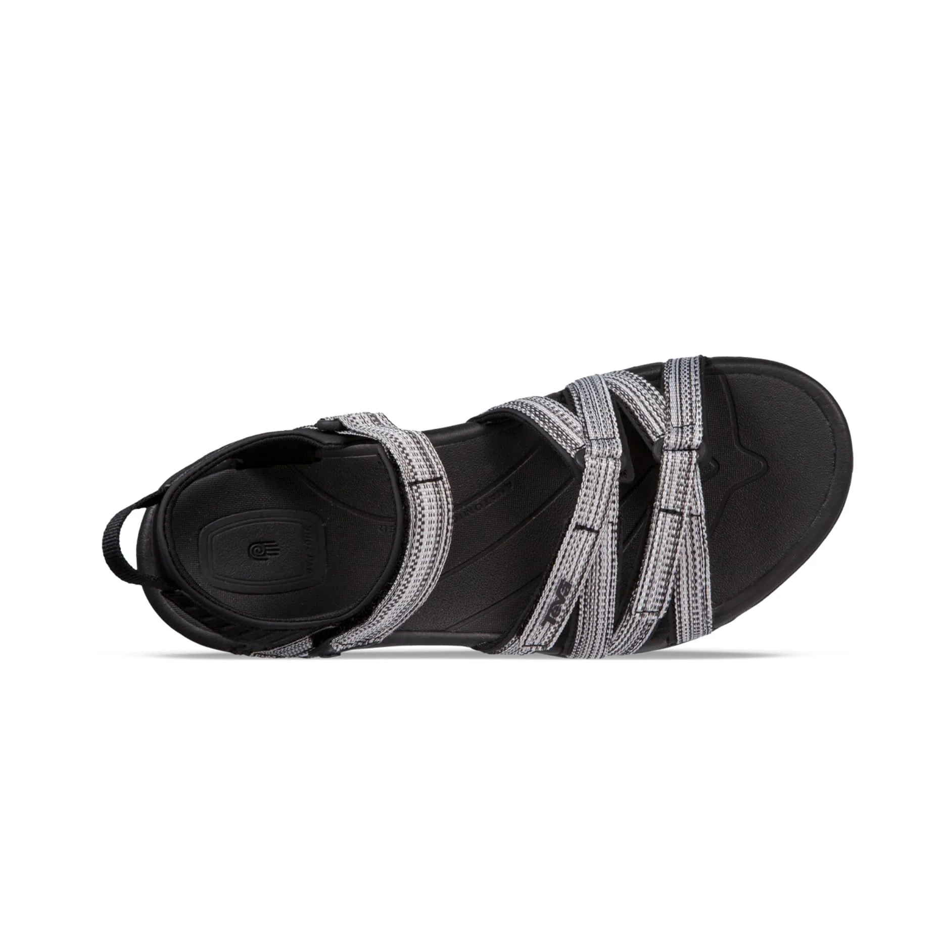 Teva Women's Tirra Sandals- Black/ White - Image 6